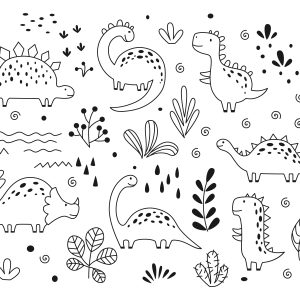 DINOSAURIOS Y PLANTAS